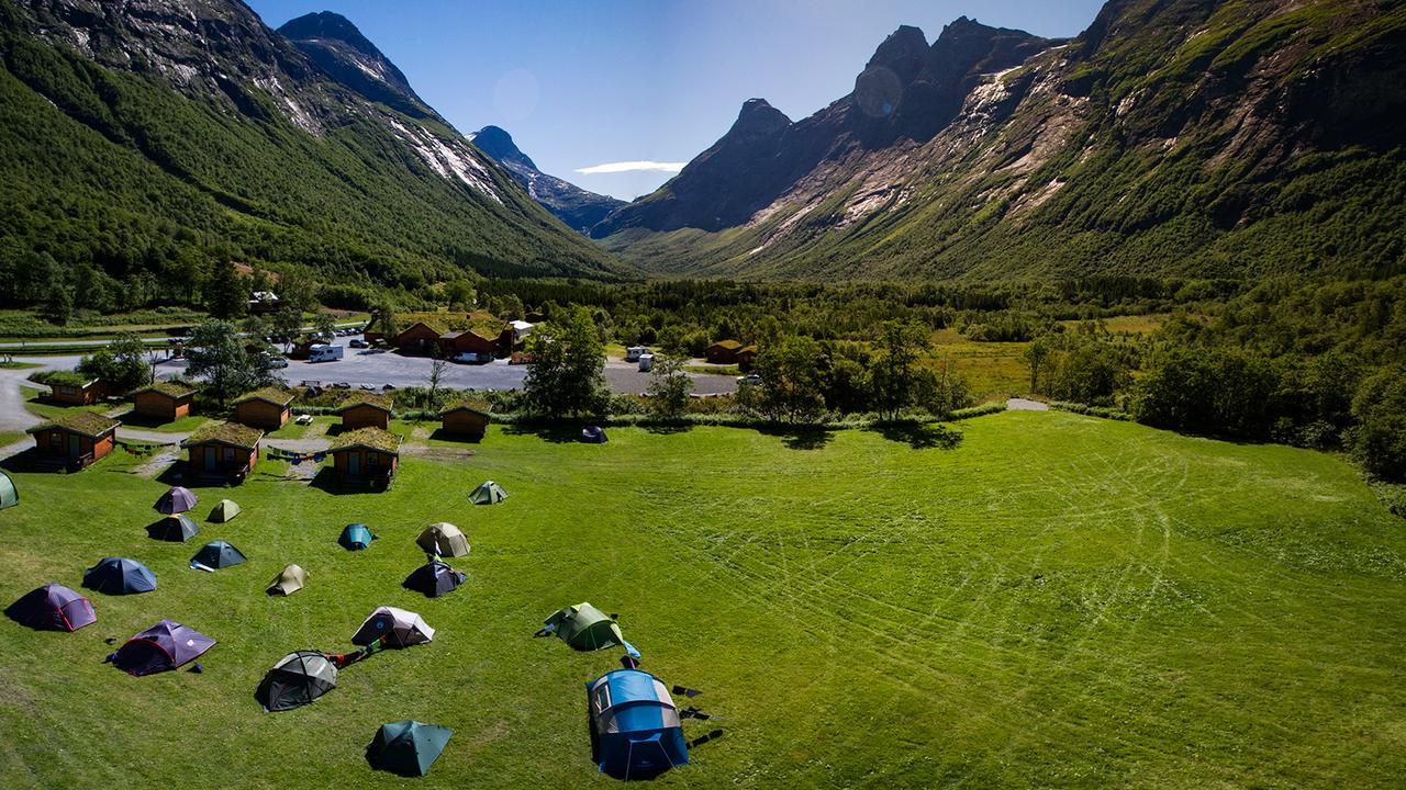 Trollstigen Camping And Gjestegard Åndalsnes エクステリア 写真